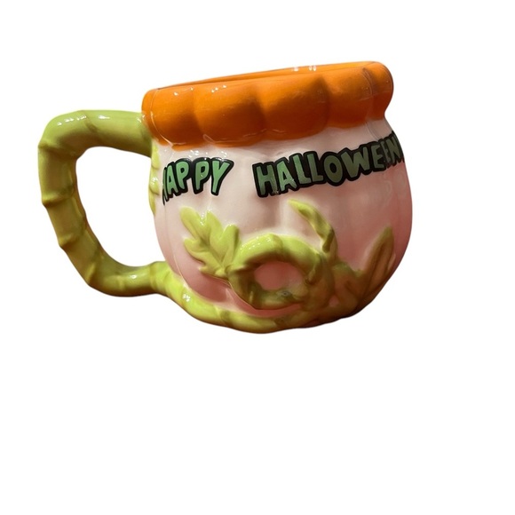 Disney Parks Donald Duck Halloween Pumpkin Jack O Lantern Mini Mug Cup - Picture 4 of 8
